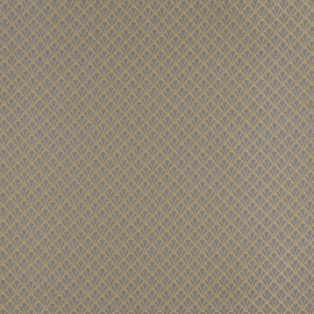 Essentials Heavy Duty Upholstery Art Deco Fabric Gray / Chambray Shell