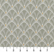 Load image into Gallery viewer, Essentials Heavy Duty Upholstery Art Deco Fabric Gray / Spring Fan