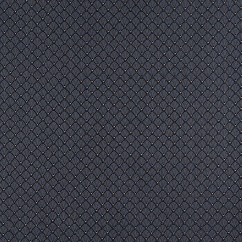 Essentials Heavy Duty Upholstery Art Deco Fabric Navy / Ocean Shell
