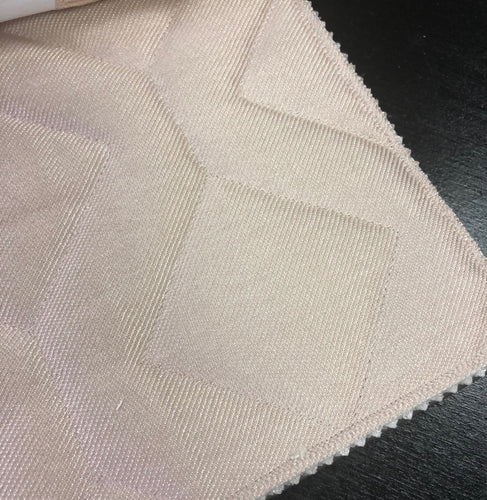 3 Colorways Quilted Geometric Diamond Upholstery Fabric Blush Gray Blue
