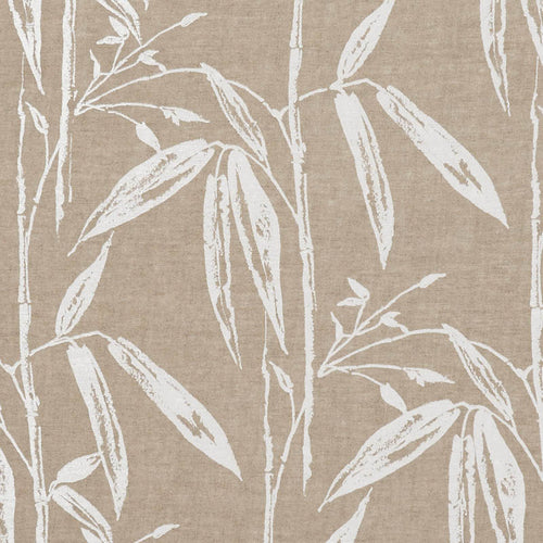 SCHUMACHER BAMBOO GARDEN FABRIC / NATURAL