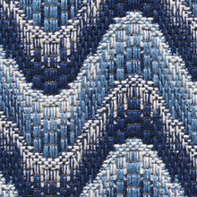 Load image into Gallery viewer, SCHUMACHER BARGELLO WAVE  FABRIC / BLUE