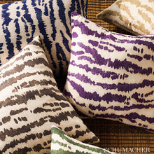 Load image into Gallery viewer, SCHUMACHER ANIMAUX FABRIC / EGGPLANT