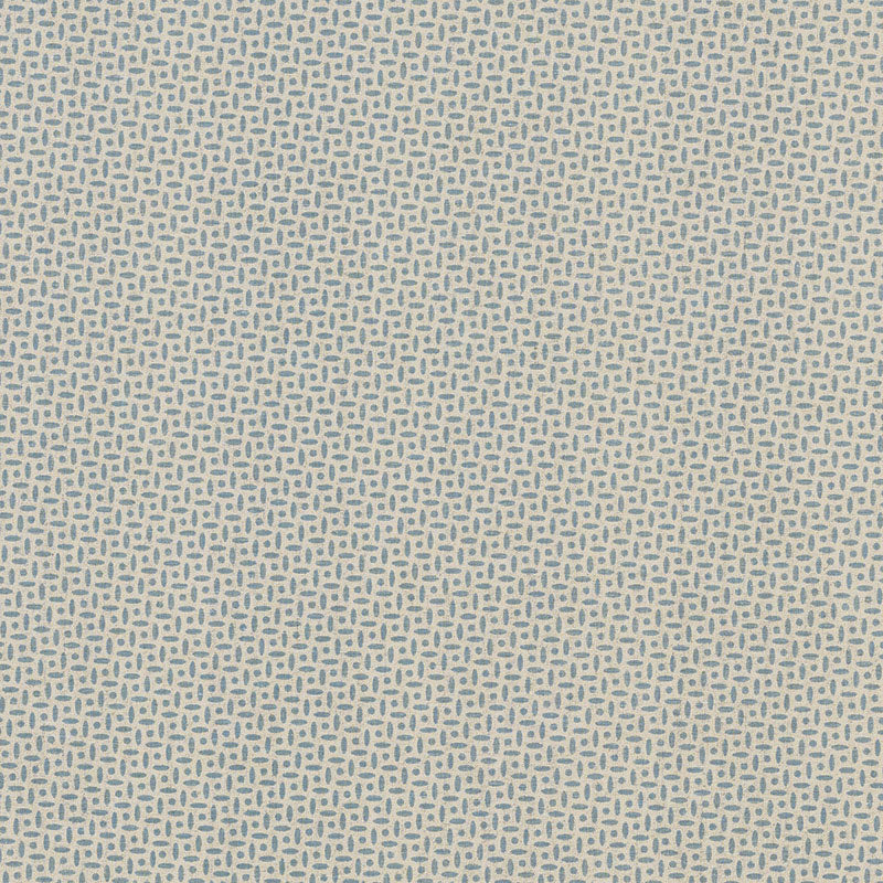 SCHUMACHER BERRYDOWN FABRIC / BLUE