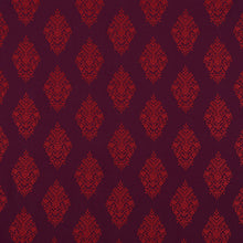 Load image into Gallery viewer, SCHUMACHER ZINDA EMBROIDERY FABRIC 70224 / BERRY