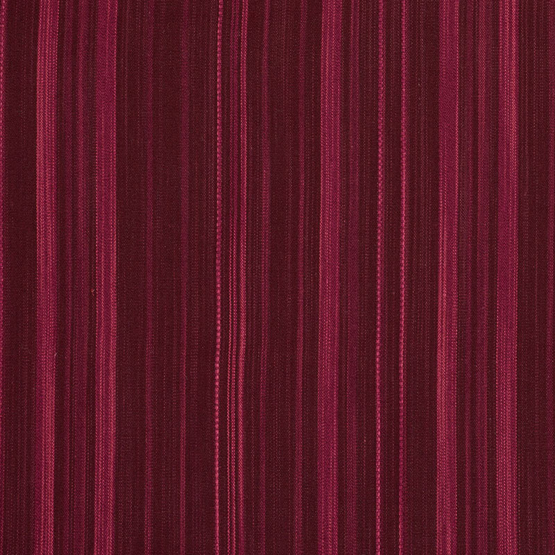 SCHUMACHER CAJAMARCA STRIPE FABRIC / BERRY