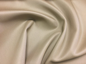 Designer Beige Gold Textured Metallic Faux Leather Upholstery Vinyl