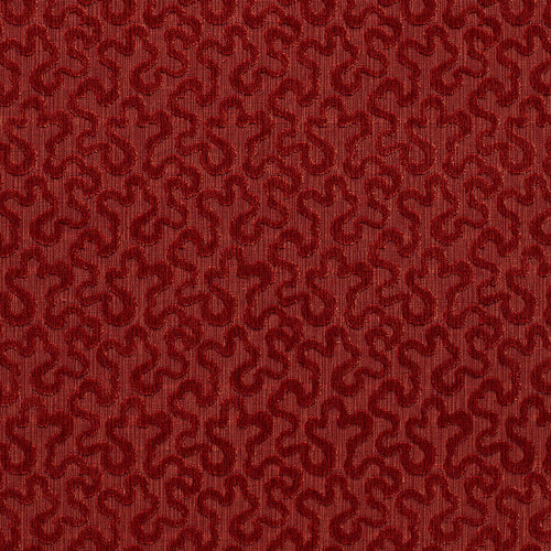 SCHUMACHER VERMICELLI VELVET FABRIC / BITTERSWEET