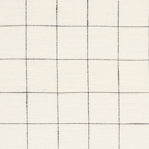 SCHUMACHER MARIETTA FABRIC 76771 / BLACK