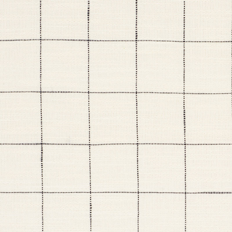 SCHUMACHER MARIETTA FABRIC 76771 / BLACK