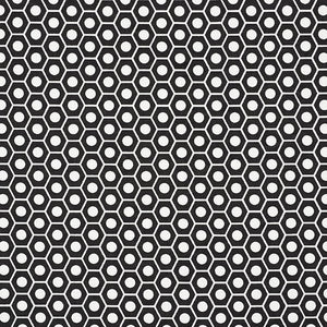 SCHUMACHER QUEEN B FABRIC / BLACK