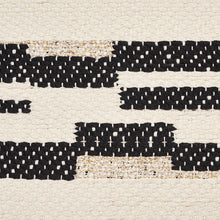 Load image into Gallery viewer, SCHUMACHER SAMBAR FABRIC / BLACK &amp; GOLD
