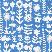 Load image into Gallery viewer, SCHUMACHER WILD THINGS FABRIC / BLUE