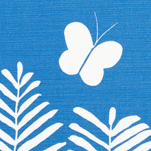 Load image into Gallery viewer, SCHUMACHER FERN SILHOUETTE FABRIC / BLUE