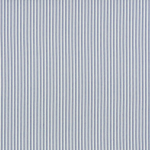 SCHUMACHER BARBARY STRIPE FABRIC / BLUE