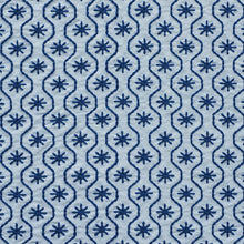 Load image into Gallery viewer, SCHUMACHER GIGI EMBROIDERY FABRIC / BLUE