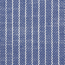 Load image into Gallery viewer, SCHUMACHER GARTER STRIPE FABRIC / BLUE