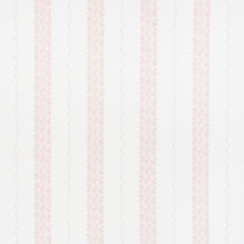 Load image into Gallery viewer, SCHUMACHER NAUSET STRIPE FABRIC / BLUSH