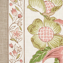 Load image into Gallery viewer, SCHUMACHER ANJOU STRIPE FABRIC 178521 / BLUSH