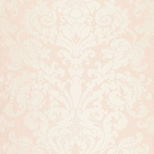 Load image into Gallery viewer, SCHUMACHER CHATEAU SILK DAMASK FABRIC / BLUSH