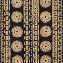 Load image into Gallery viewer, SCHUMACHER BORA BORA PRINT FABRIC / LAVA BLACK