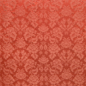 Brunschwig & Fils Moulins Damask Fabric / Pepper Red