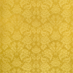 Brunschwig & Fils Moulins Damask Fabric / Canary