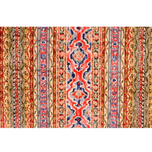 Load image into Gallery viewer, Brunschwig &amp; Fils Savonnerie Velvet Fabric / Prussian &amp; Garnet
