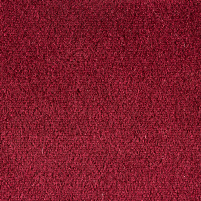 Brunschwig & Fils Autun Mohair Velvet Fabric / Crimson