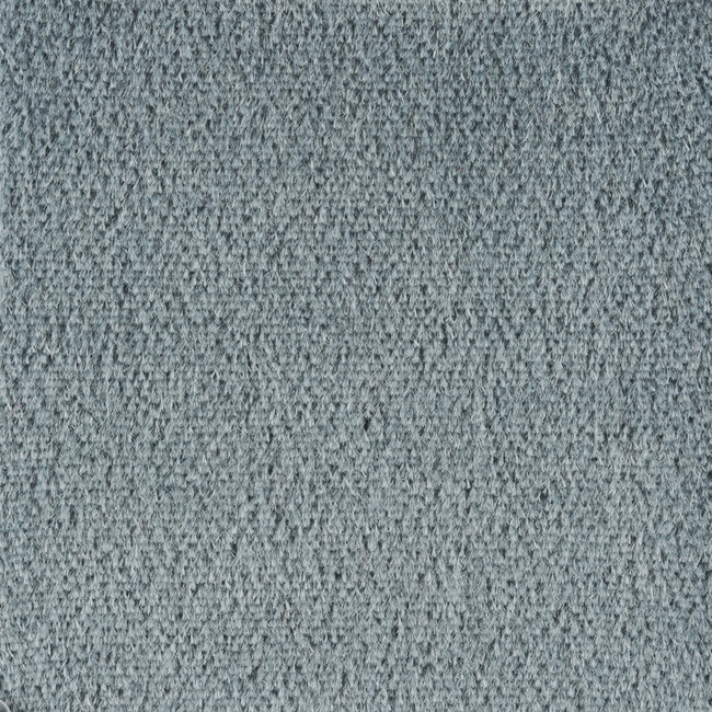 Brunschwig & Fils Autun Mohair Velvet Fabric / Slate Blue