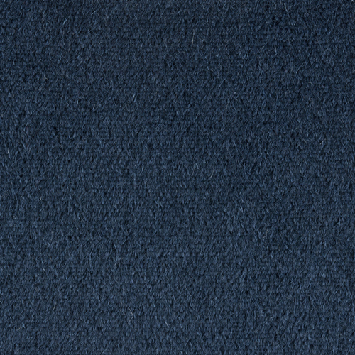 Brunschwig & Fils Autun Mohair Velvet Fabric / Indigo