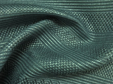 Load image into Gallery viewer, Designer Navy Blue Straw Basket Weave Water Resistant Ethnic Tribal Upholstery Fabric