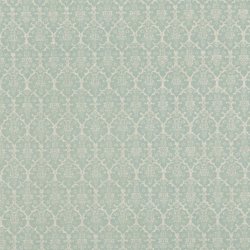 SCHUMACHER BURLEY FABRIC / AQUA