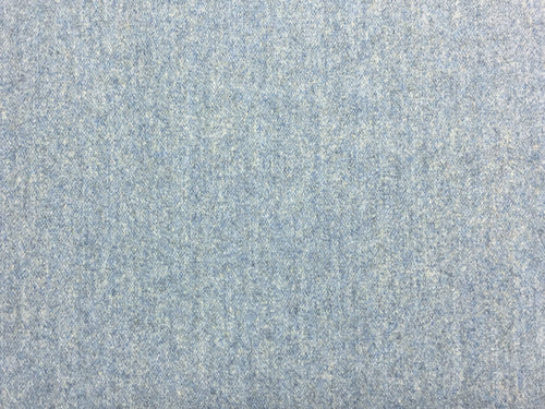 Blue Gray Wool Textured Water & Stain Resistant Upholstery Fabric