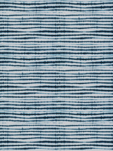 2 Colors Cotton Batik Upholstery Drapery Fabric Blue White Gray