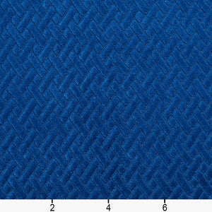 Essentials Upholstery Drapery Velvet Basketweave Fabric Blue / 10420-02