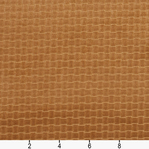 Essentials Upholstery Drapery Velvet Basketweave Fabric Brown / 10400-02