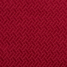 Load image into Gallery viewer, Essentials Upholstery Drapery Velvet Basketweave Fabric Crimson / 10420-04