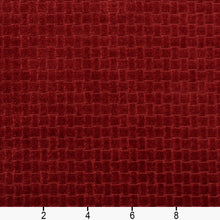 Load image into Gallery viewer, Essentials Upholstery Drapery Velvet Basketweave Fabric Maroon / 10400-03