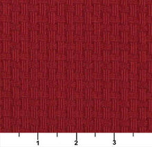Load image into Gallery viewer, Essentials Heavy Duty Upholstery Drapery Basketweave Fabric Red / Ruby
