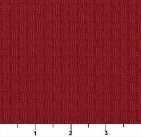 Essentials Heavy Duty Upholstery Drapery Basketweave Fabric Red / Ruby