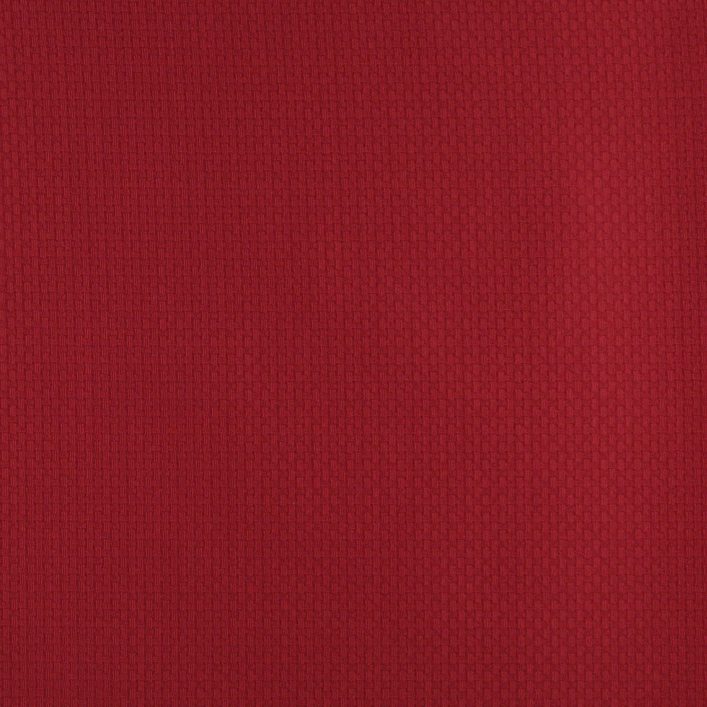 Essentials Heavy Duty Upholstery Drapery Basketweave Fabric Red / Ruby