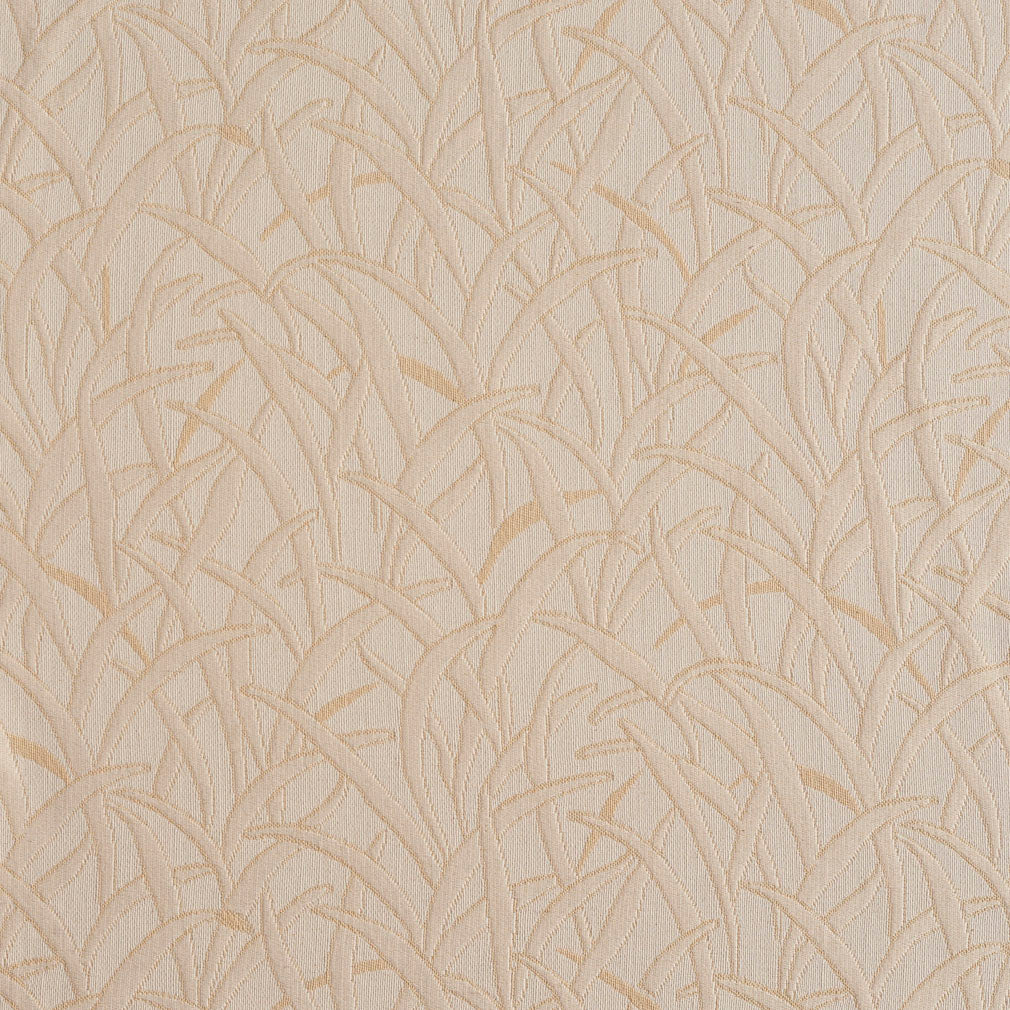 Essentials Upholstery Botanical Leaf Fabric / Beige