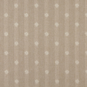 Essentials Beige Cream Upholstery Fabric / Sand Leaf
