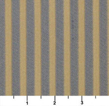 Load image into Gallery viewer, Essentials Heavy Duty Upholstery Fabric Beige Gray / Chambray Stripe