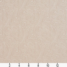 Load image into Gallery viewer, Essentials Heavy Duty Upholstery Fabric Beige / Linen Paisley