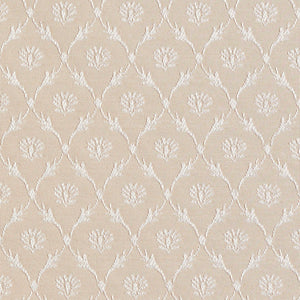 Essentials Heavy Duty Upholstery Fabric Beige / Linen Trellis