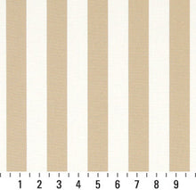 Load image into Gallery viewer, Essentials Outdoor Beige Sand Canopy Stripe Upholstery Fabric