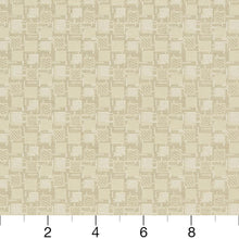 Load image into Gallery viewer, Essentials Stain Repellent Upholstery Fabric Beige / Squares Canvas