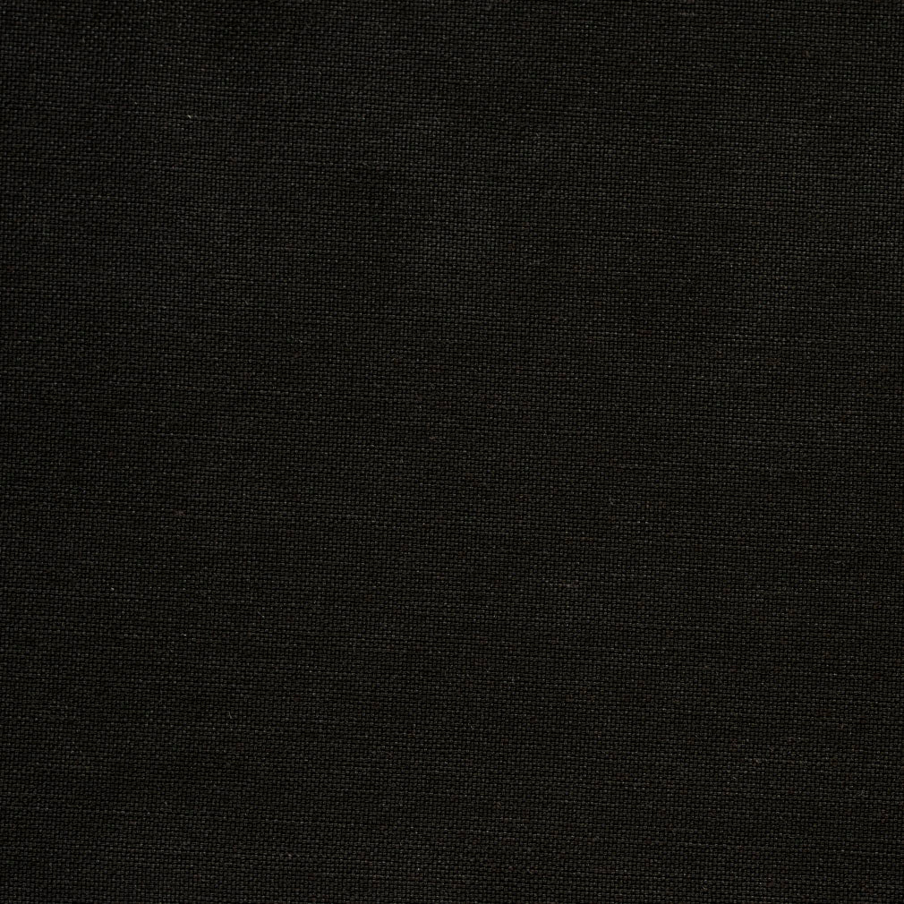 Essentials Linen Upholstery Drapery Fabric Black